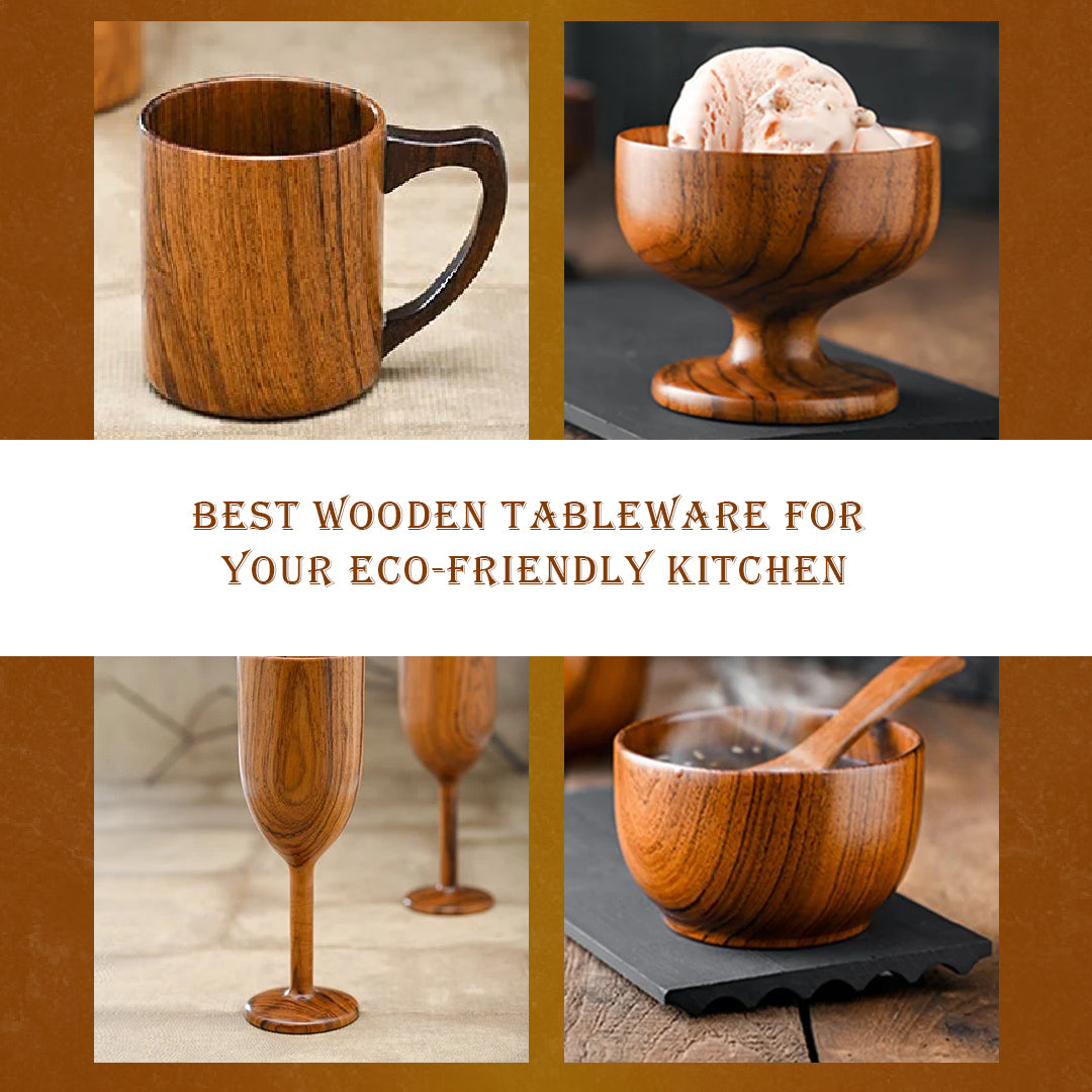Make your Kitchen Eco-friendly with “Wooden Tableware”