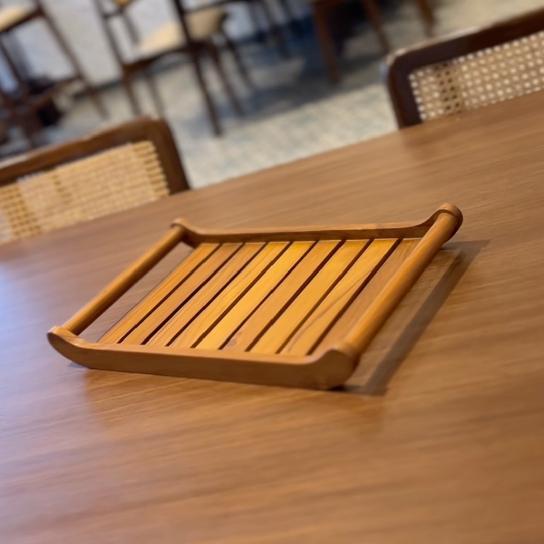 Premium Teak Wood Serving Tray
