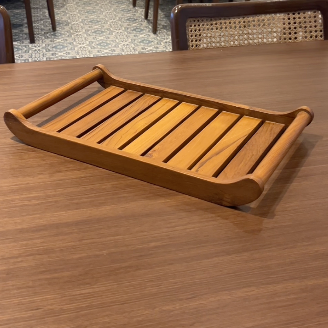 Premium Teak Wood Serving Tray