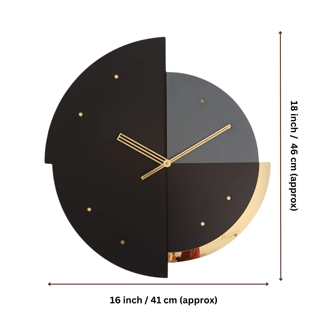 Black_modern_Wall_Clock