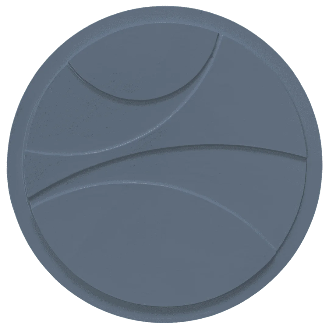 Moon white Geometric wall art