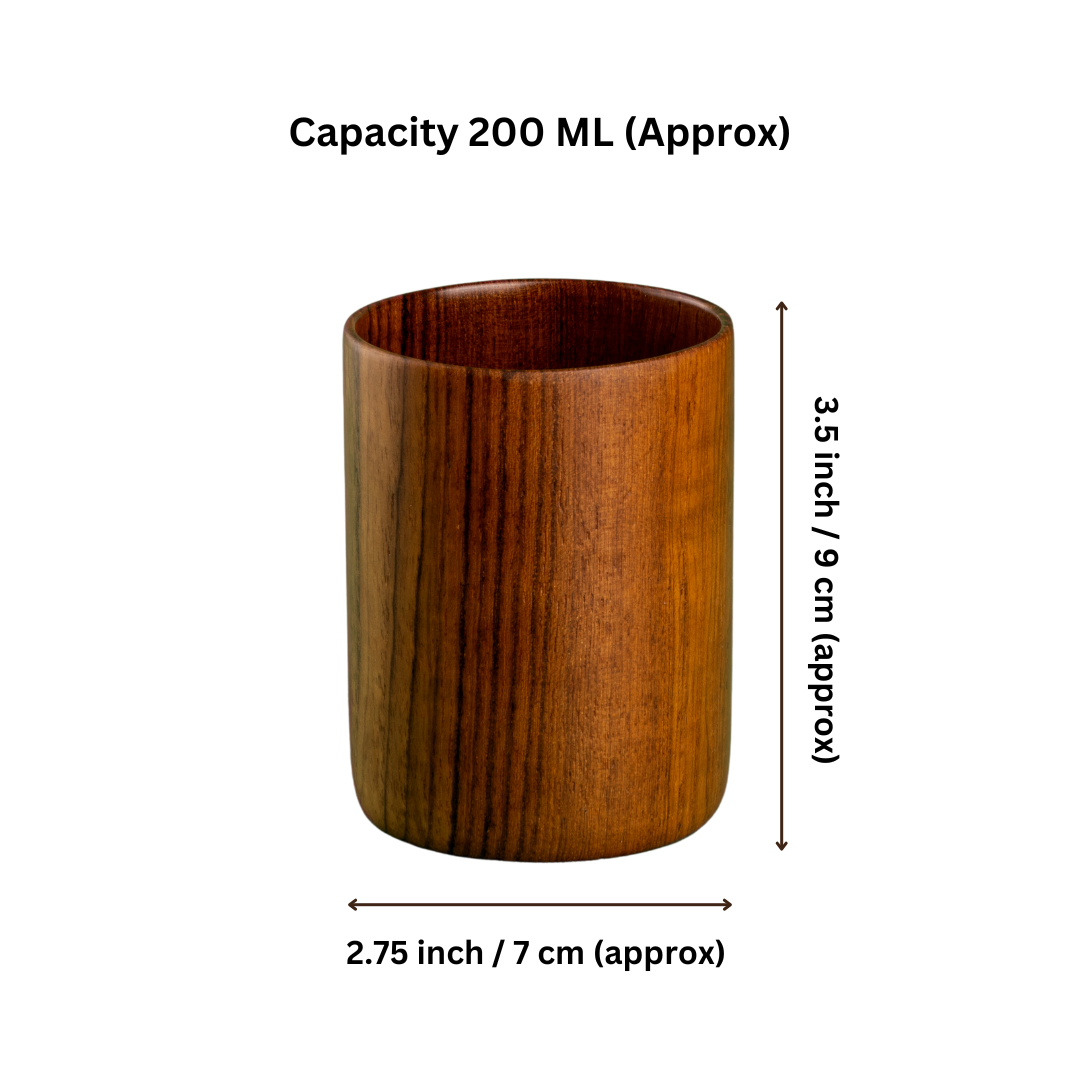 regular size water glass