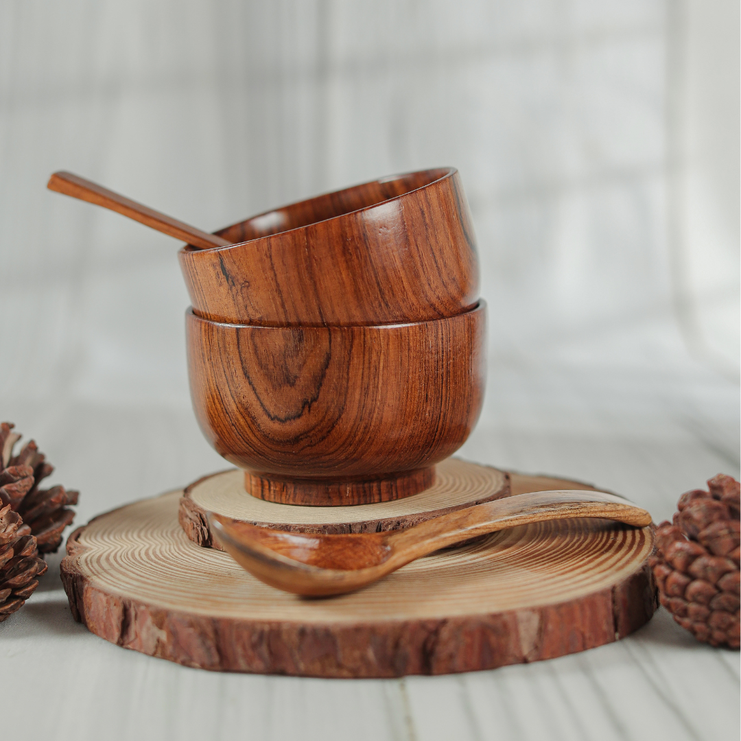 soup bowl with spoon