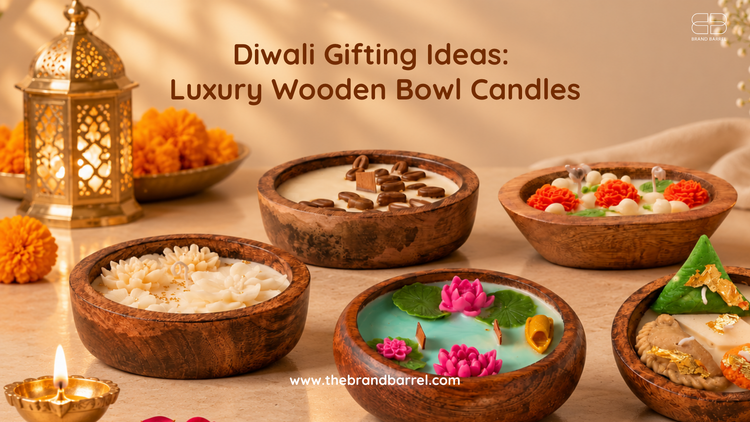 Diwali Gifting Ideas: Premium Scented Wooden Candles for Loved Ones
