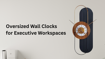 The Silent Authority: Oversized Wall Clocks for Executive Workspaces