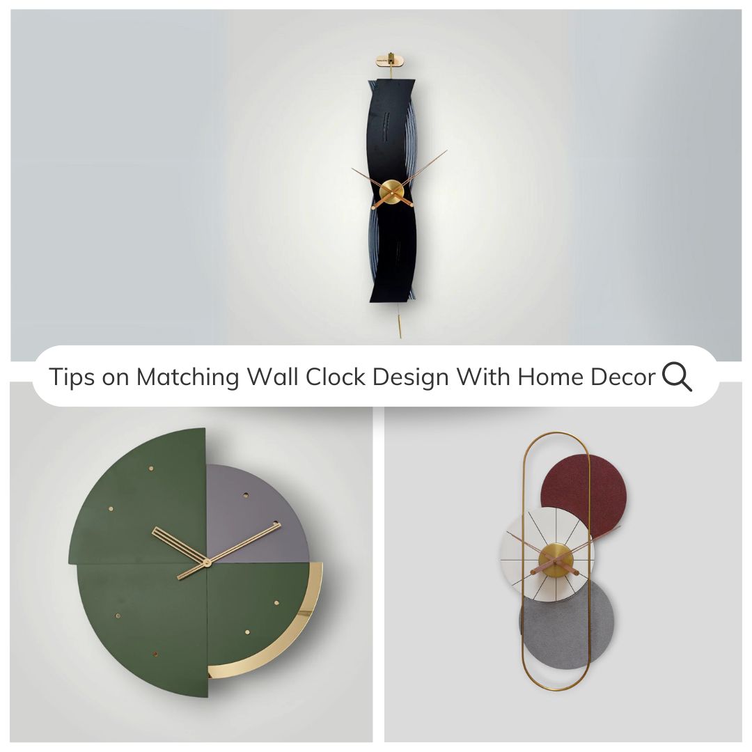 Best Tips on Matching Wall Clock Design With Home Decor for The Festive Season