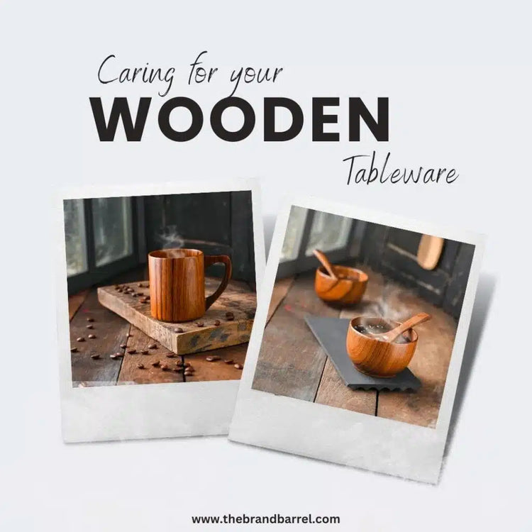 wooden tableware - wooden coffee mug - wooden soup bowl