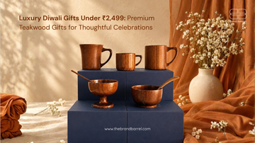 Luxury Diwali Gifts Under ₹2,499: Premium Teakwood Gifts for Thoughtful Celebrations