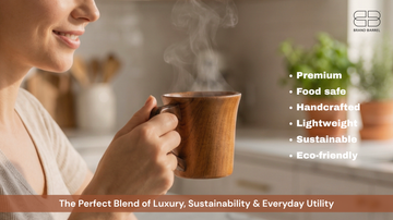Teakwood Coffee Mug: A Simple, Stylish, and Eco-Friendly Choice