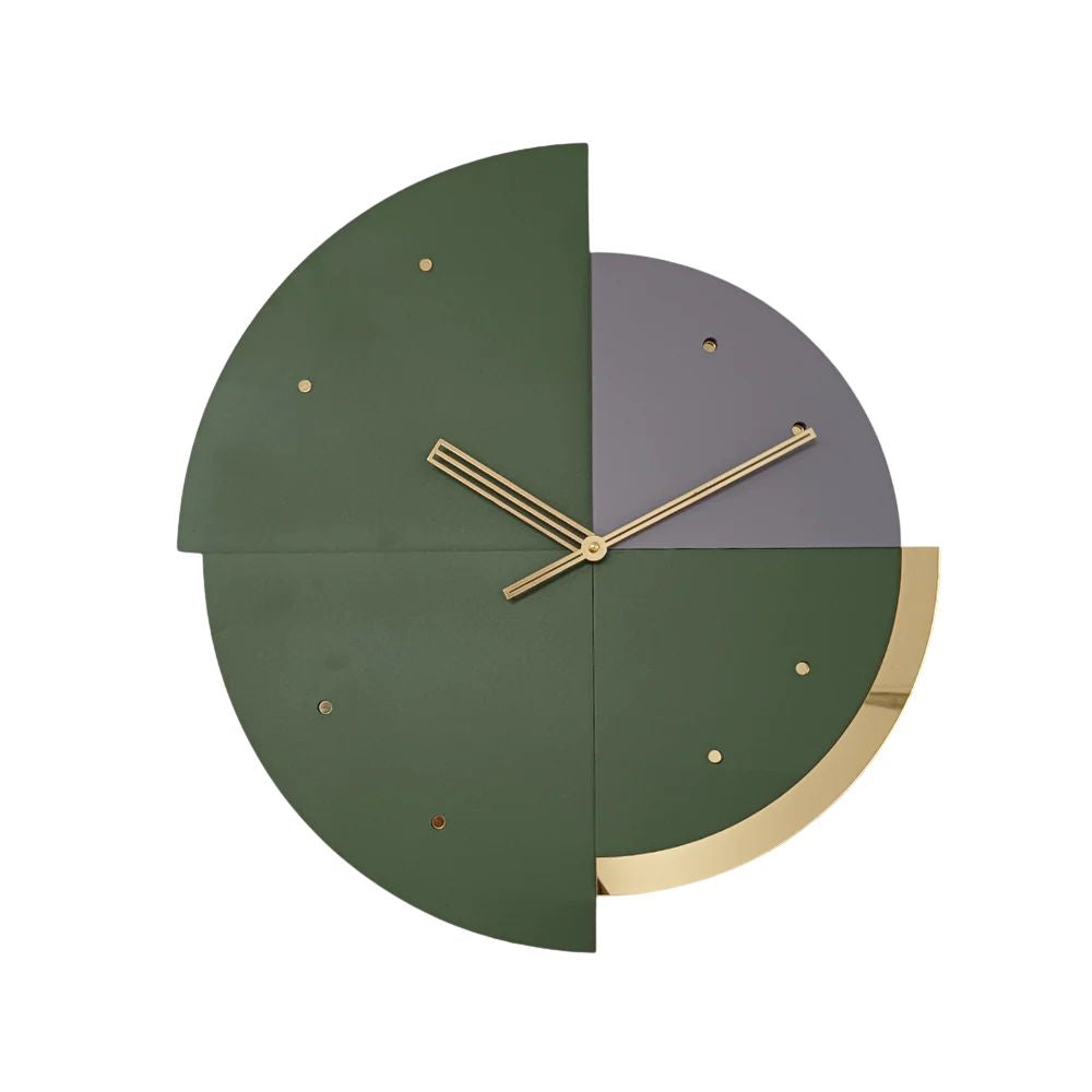 Green Modern Antique Wall Clock