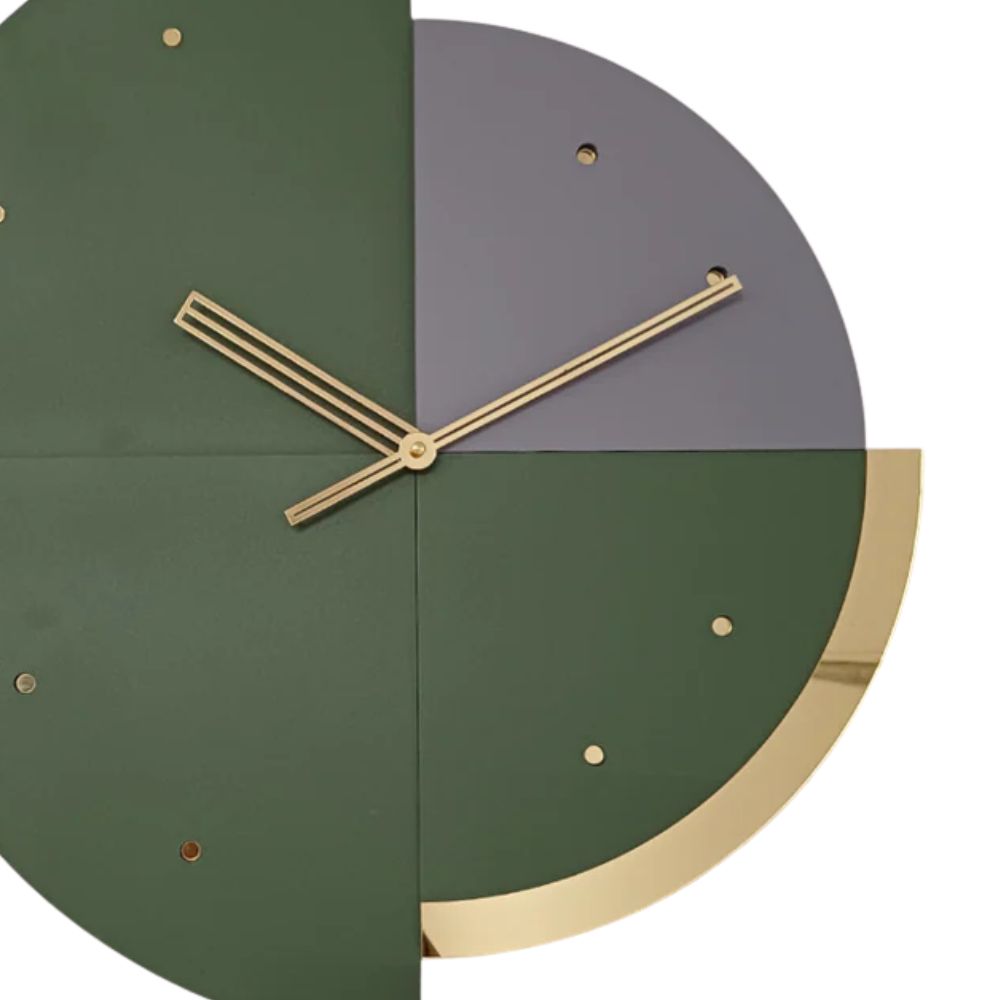 Green Modern Antique Wall Clock