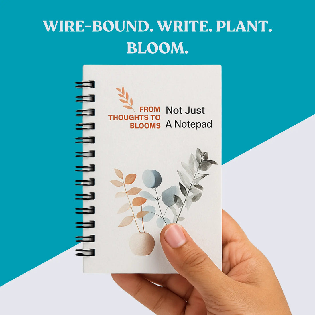 Plantable Notepad Mini (Wire)