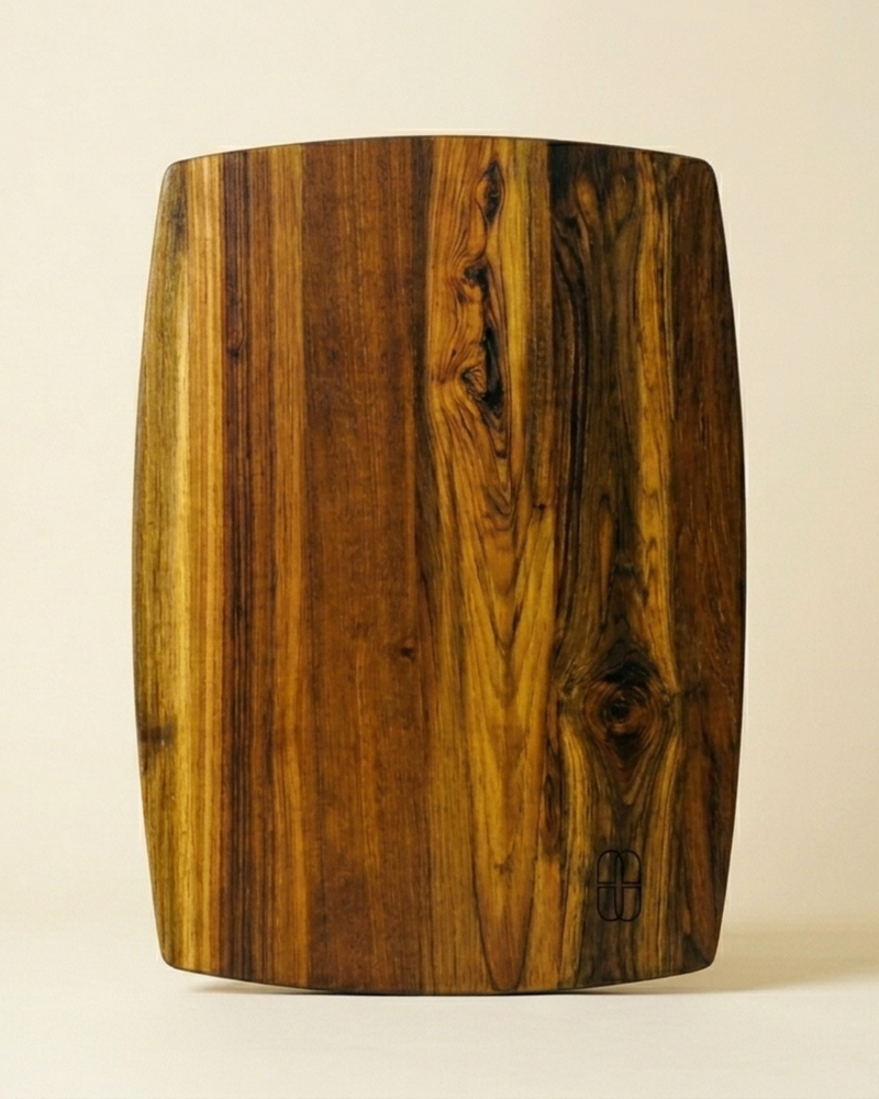 Teak Wood Chopping Board – Natural Grain Teak Wood Cutting Board