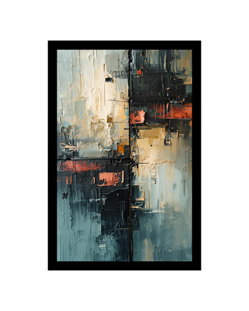 Modern Abstract Textured Canvas Wall Art for Luxury Home Decor