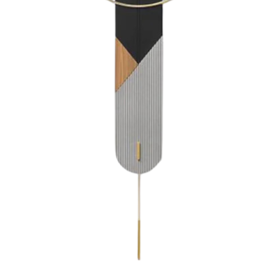 Pendulum wall clock for luxury home