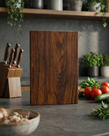 Teak Wood Chopping Board (Block)