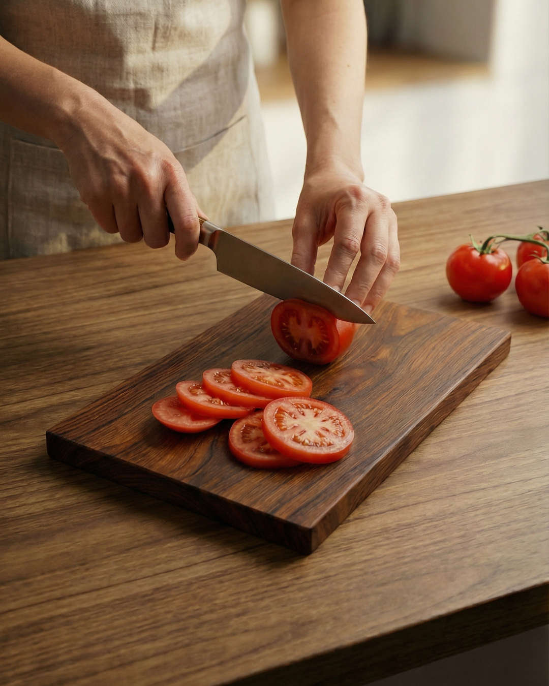 Teak Wood Chopping Board (Block)