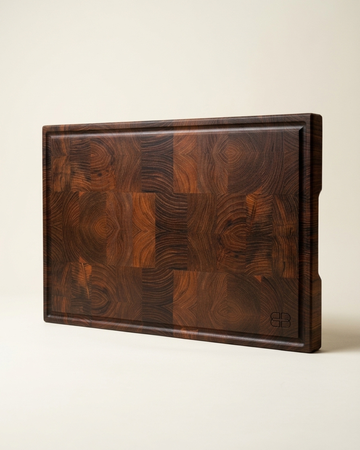Solid Teak Wood End Grain Cutting Board |Heavy Duty Chopping Board