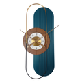 ocean blue wall clock