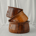 teak wood serving bowl