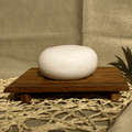 teak wood soap stand